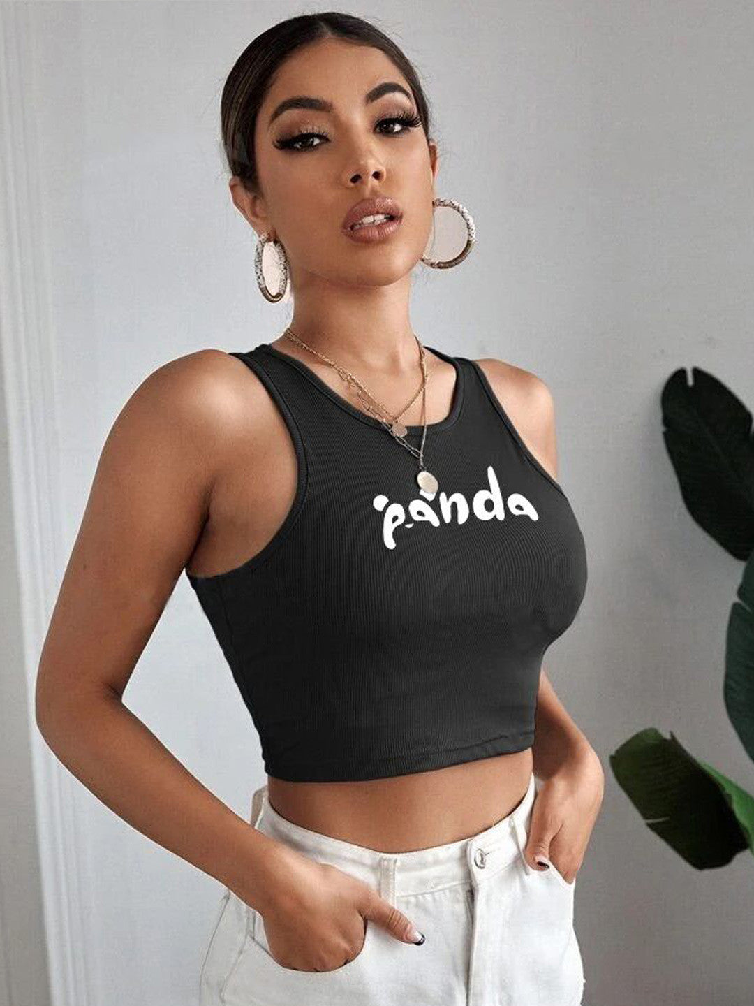 Ribbed Fitted Crop Top