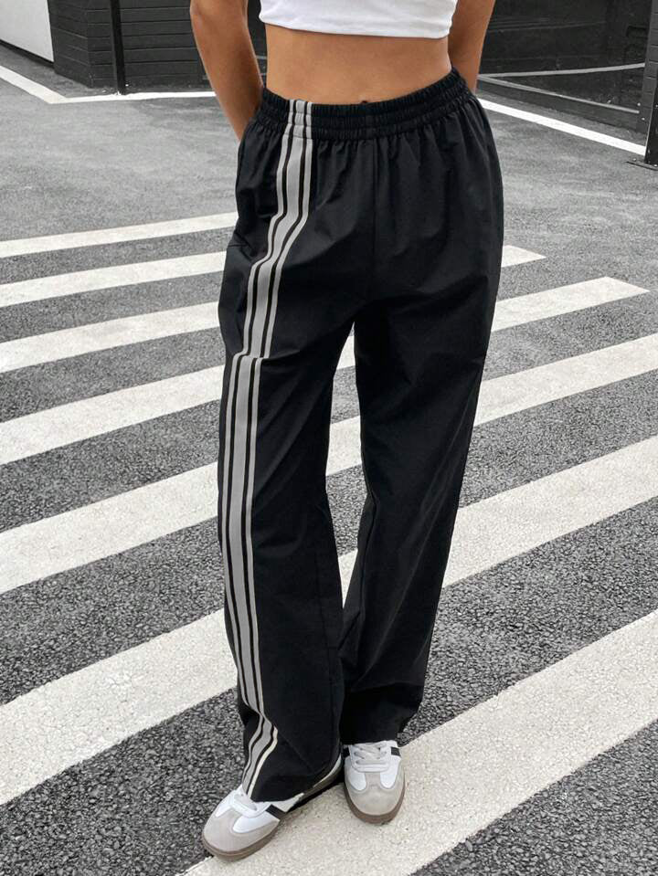 Womens Pants, baggy Pants, Parachute joggers Track Pants