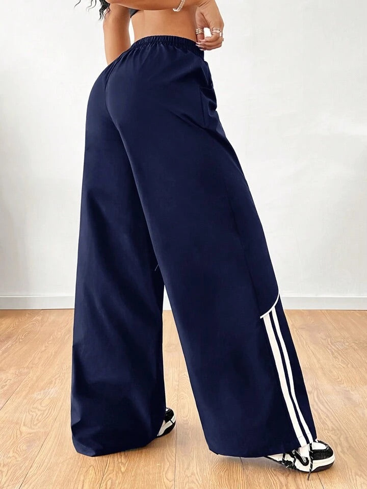 Womens Pants, baggy Pants, Parachute joggers Track Pants