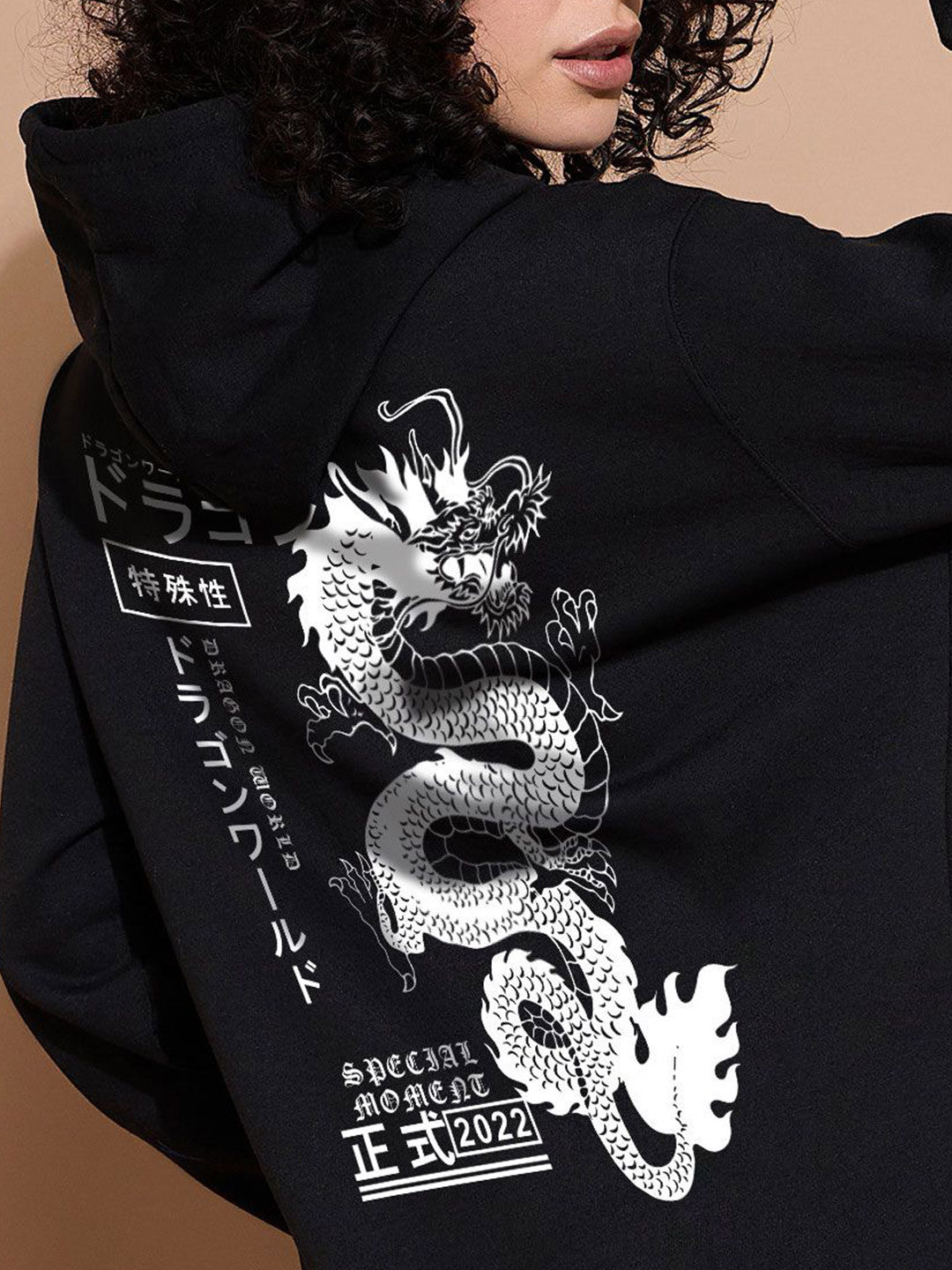 Women Graphic Printed Hooded Sweatshirt