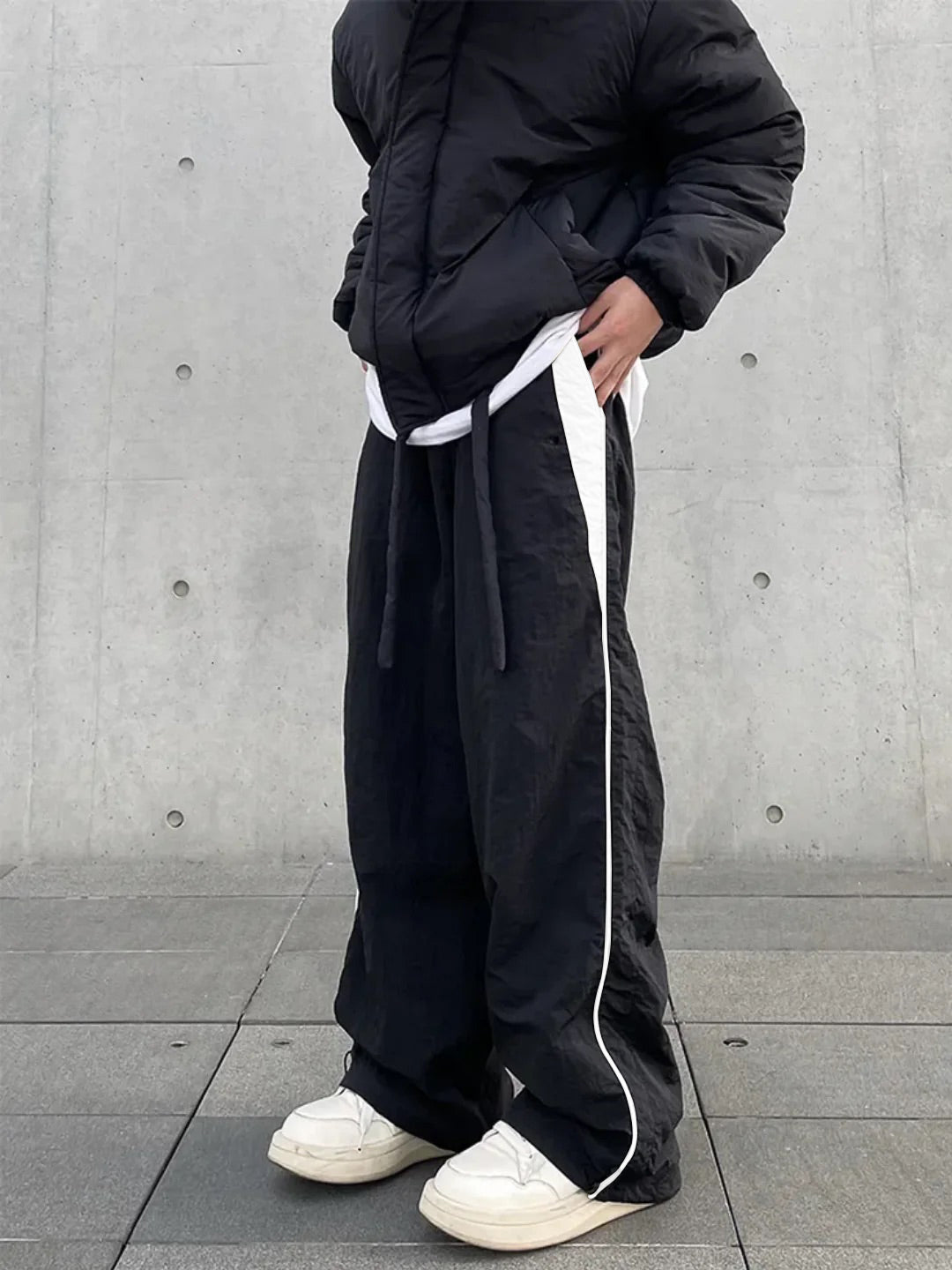 Womens Pants, baggy Pants, Parachute joggers Track Pants