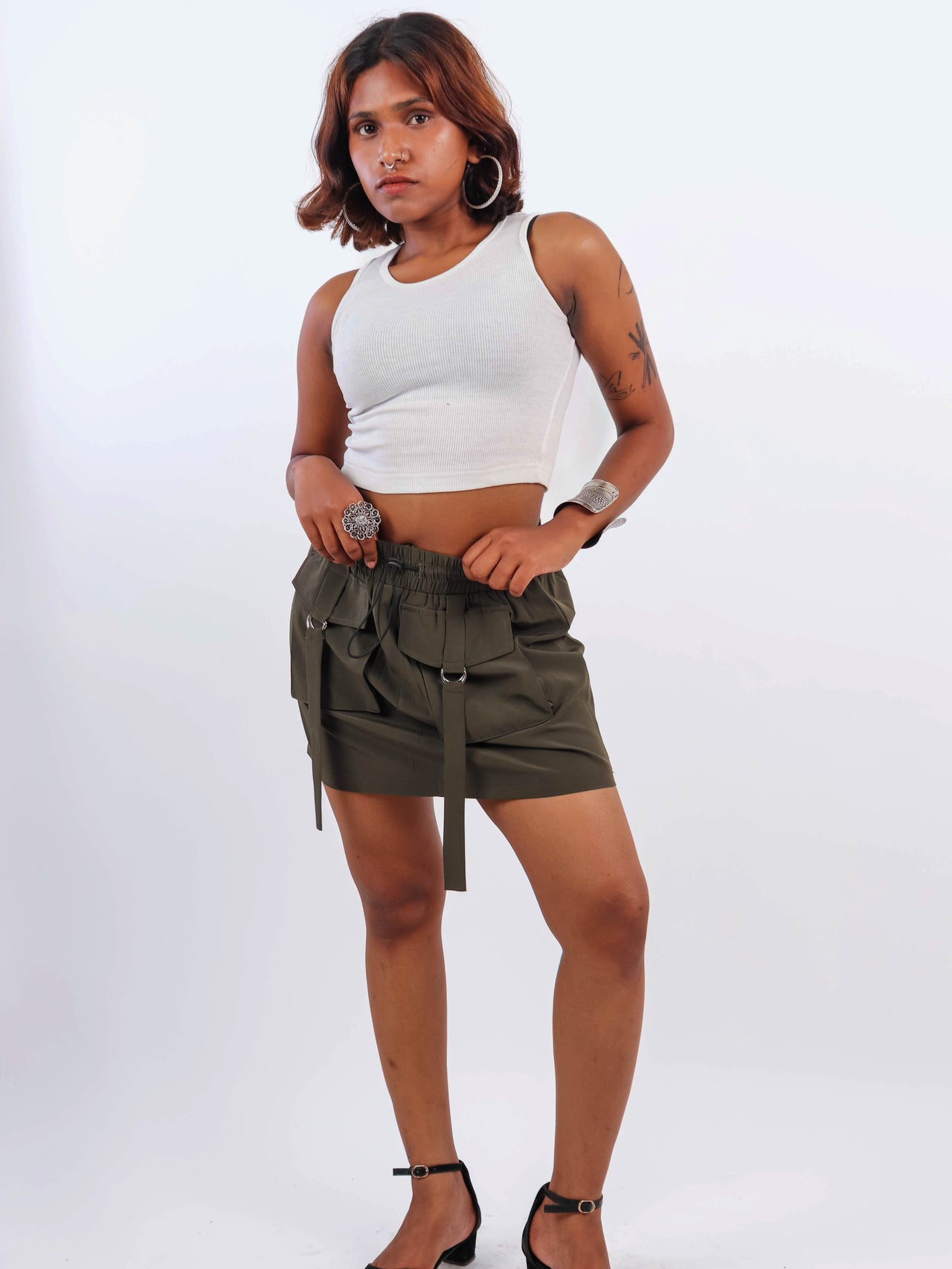 Women’s stylish ribbed tank top