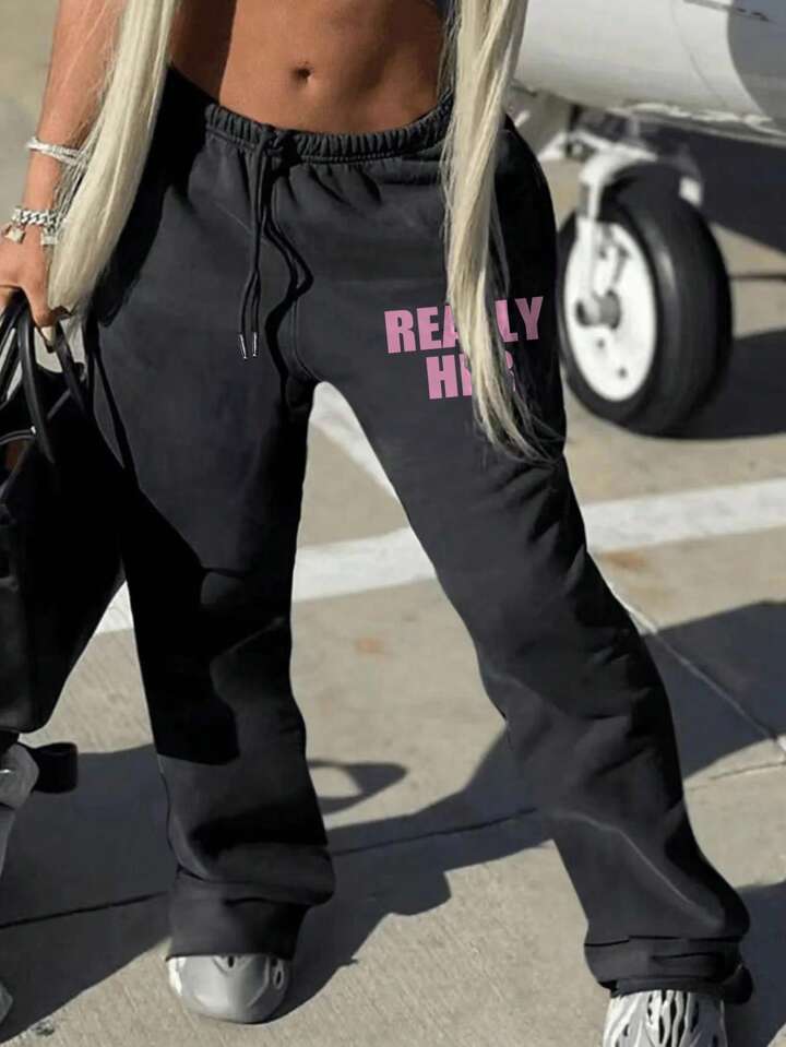Womens Pants, baggy Pants, Parachute joggers Track Pants