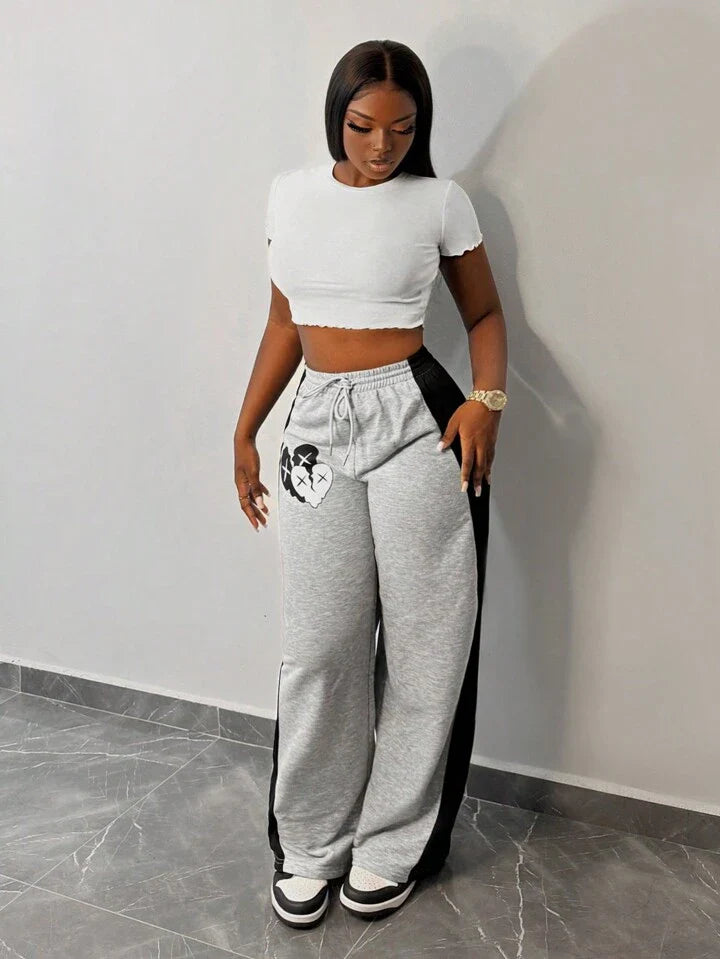 Womens Pants, baggy Pants, Parachute joggers Track Pants