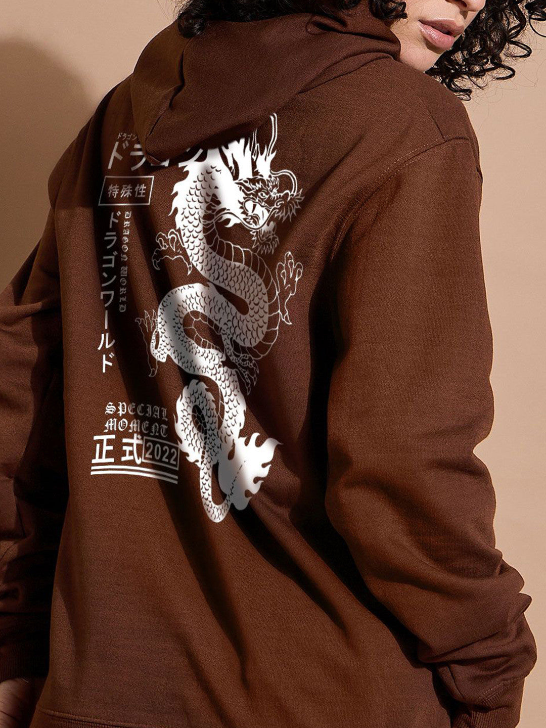 Women Graphic Printed Hooded Sweatshirt