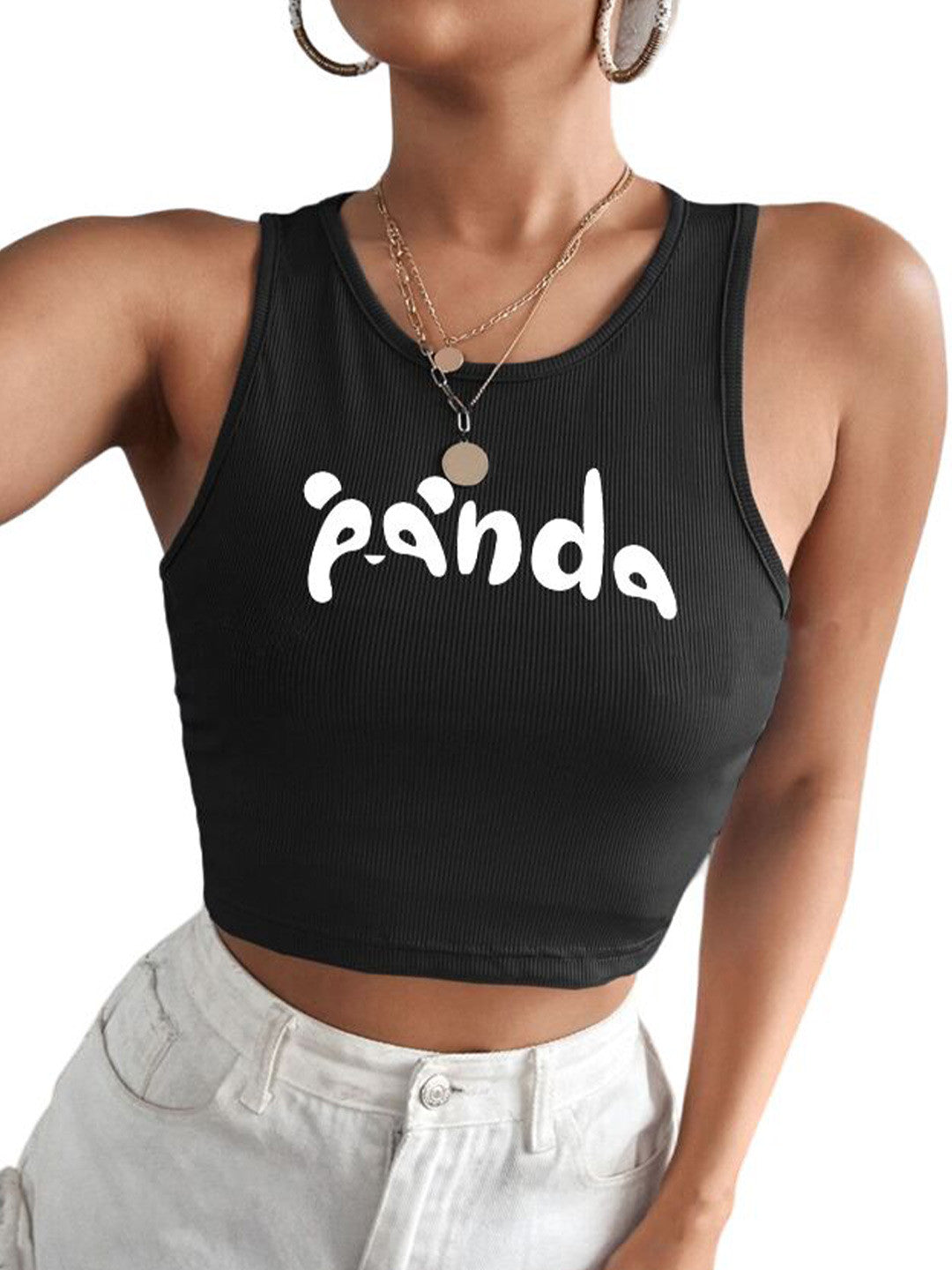 Ribbed Fitted Crop Top