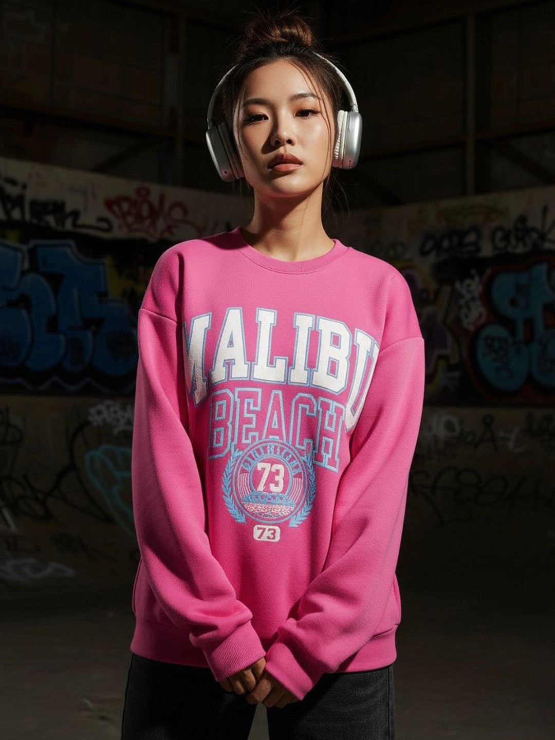 Women Printed Sweatshirt
