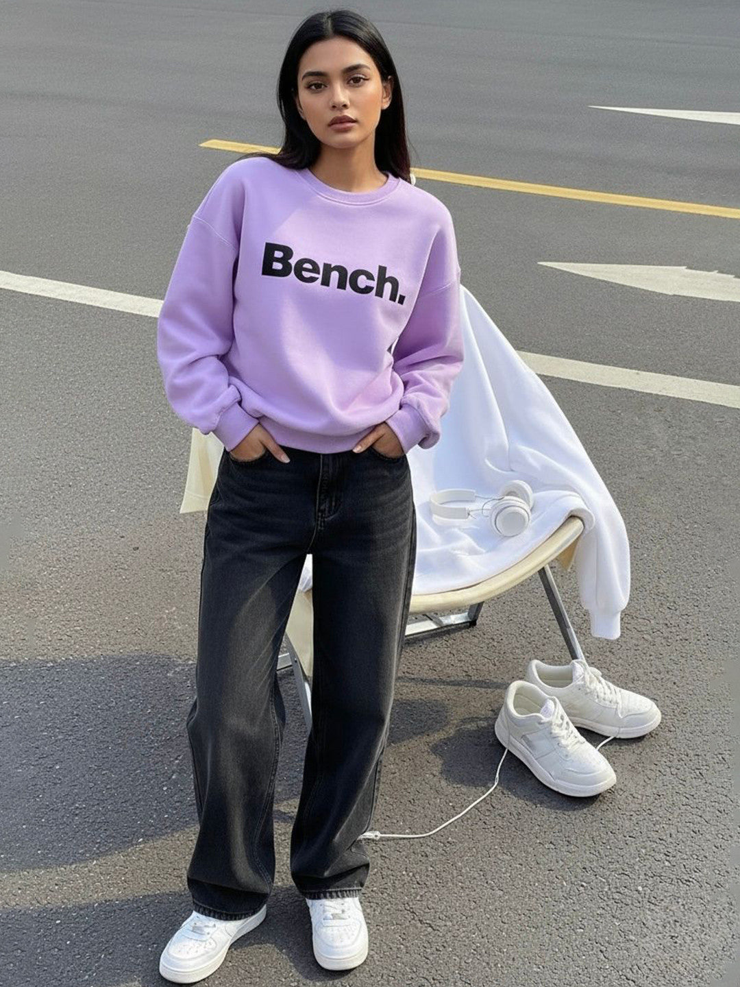 Women Printed Sweatshirt